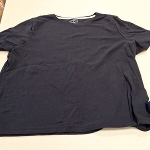 Talbots Black Tee xl